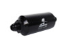 Aeromotive In-Line Filter - (AN -8 Male) 10 Micron Fabric Element Bright Dip Black Finish - 12377