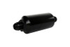 Aeromotive In-Line Filter - AN -10 size Male - 10 Micron Microglass Element - Bright-Dip Black - 12385