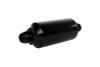 Aeromotive In-Line Filter - AN -10 size Male - 10 Micron Microglass Element - Bright-Dip Black - 12385