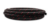 Vibrant -6 AN Two-Tone Black/Red Nylon Braided Flex Hose E85 Friendly (20ft Roll) - 11976R