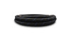 Vibrant -6 AN Two-Tone Black/Blue Nylon Braided Flex Hose (5 foot roll) - 11986B
