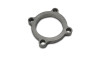 Vibrant GT series / T3 Discharge Flange (4 Bolt) with 2.5in Inlet ID Mild Steel 1/2in Thick - 14390