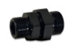 Vibrant -8AN to -6AN ORB Male to Male Union Adapter - Anodized Black - 16981