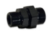 Vibrant -10AN to -8AN ORB Male to Male Union Adapter - Anodized Black - 16983