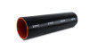 Vibrant 4 Ply Reinforced Silicone Straight Hose Coupling - 1.25in I.D. x 12in long (BLACK) - 27271