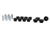 Whiteline Plus 88-00 Honda Civic / 88-9/95 CRX Rear Control Arm - Lower Inner & Outer Bushing Kit - W62005