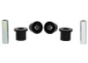 Whiteline Plus 97-05 Nissan Frontier D22 2WD Rear Spring Eye and Shackle Bushing - W71647