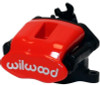 Wilwood Caliper-Combination Parking Brake-Pos 6-R/H-Red 41mm piston .81in Disc - 120-10113-6-RD