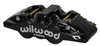 Wilwood Caliper-Aero6-R/H - Black 1.62/1.12/1.12in Pistons 1.25in Disc - 120-13289-BK