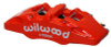 Wilwood Caliper-Forged Dynapro 6 5.25in Mount-Red-R/H 1.62/1.38in/1.38in Pistons 1.10in Disc - 120-13432-RD