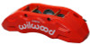 Wilwood Caliper-TX6R- L/H - Red 2.00/1.88/1.88in Pistons 1.50in Disc - 120-13814-RD