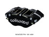 Wilwood Caliper-GN6R-L/H-Black Ano (.80 Thk Pad) 1.75/1.38/1.38in Pistons 1.38in Disc - 120-13947