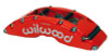 Wilwood Caliper-TC6R-Red 1.88/1.62/1.62in Pistons 1.38in Disc - 120-14319-FSR