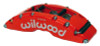 Wilwood Caliper-TC6R-Red 1.88/1.62/1.62in Pistons 1.38in Disc - 120-14320-FSR