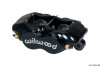 Wilwood Caliper-Forged DynaliteI w/Dust Seal-Black 1.38in Pistons .81in Disc - 120-14446-BK