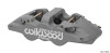 Wilwood Caliper-Aero6-R/H - Black Anodize (.80 Thk Pad) 1.75/1.38/1.38in Pistons .810in Disc - 120-15893