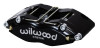 Wilwood Caliper-Dynapro Radial-Black Pwdr 1.25in Pistons 0.81in Disc - 120-7374-BK