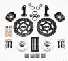 Wilwood Dynalite Single Front Drag Kit Drilled Rotor 67-69 Camaro 64-72 Nova Chevelle - 140-1016-D