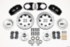Wilwood Dynapro 6 Front Hub Kit 12.19in Drilled 37-48 Ford Psgr. Car Spindle - 140-10739-D