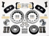 Wilwood AERO6 Front Hub Kit 14.00 Drilled 67-69 Camaro 64-72 Nova Chevelle - 140-10920-D
