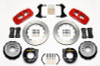 Wilwood AERO4 Rear P-Brake Kit 14.00in Red Chevy C-10 2.42 Offset 5-lug - 140-10941-R