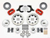 Wilwood Forged Dynalite Front Kit 11.75in Drilled Red 55-57 Chevy - 140-11010-DR