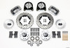 Wilwood Forged Dynalite Front Kit 11.00in Drill-Polished 37-48 Ford Psgr. Car Spindle - 140-11013-DP