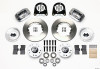 Wilwood Forged Dynalite Front Kit 11.00in Polished 37-48 Ford Psgr. Car Spindle - 140-11013-P
