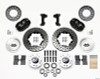 Wilwood Forged Dynalite Front Kit 11.00in Drilled 74-80 Pinto/Mustang II Disc Spindle only - 140-11017-D