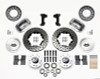 Wilwood Forged Dynalite Front Kit 11.00in Drill-Polished 74-80 Pinto/Mustang II Disc Spindle only - 140-11017-DP