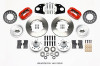 Wilwood Forged Dynalite Front Kit 11.00in Red 62-72 CDP B & E Body-Drum - 140-11020-R