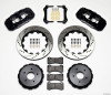 Wilwood AERO4 Rear Kit 14.00in Drilled 97-04 Corvette C5/Z06 05-13 C6 - 140-11119-D