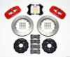 Wilwood AERO6 Front Hat Kit 14.25 Red 2010-2015 Camaro - 140-11269-R