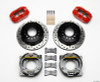 Wilwood Dynapro Low-Profile 11.00in P-Brake Kit Drill-Red Chevy C-10 2.42 Offset 5-lug - 140-11385-DR