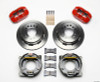 Wilwood Dynapro Low-Profile 11.00in P-Brake Kit - Red Chevy C-10 2.42 Offset 5-lug - 140-11385-R