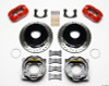 Wilwood Dynapro Low-Profile 11.00in P-Brake Kit Drill-Red New Big Ford 2.50in Offset - 140-11390-DR
