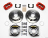 Wilwood Dynapro Low-Profile 11.00in P-Brake Kit - Red New Big Ford 2.50in Off Staggerd Mount - 140-11392-R