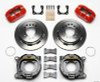 Wilwood Dynapro Low-Profile 11.00in P-Brake Kit - Red Chevy 12 Bolt Spcl 2.81in Offset - 140-11401-R