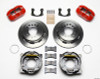 Wilwood Dynapro Low-Profile 11.00in P-Brake Kit - Red New Big Ford 2.36in Offset - 140-11402-R