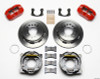 Wilwood Dynapro Low-Profile 11.00in P-Brake Kit - Red New Big Ford 2.50in Off Front Mount - 140-11404-R