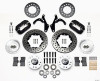 Wilwood Forged Dynalite Front Kit 11.00in Drilled 55-57 Chevy - 140-11491-D