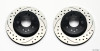 Wilwood Rotor Kit Rear-Drilled 65-82 Corvette C2/C3 (1Pc Rotors) - 140-11739-D