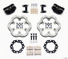 Wilwood GP320 Front Kit Top Mount 10.50in SuperAlloy Vntd Rtr Asph Midget - 140-11809