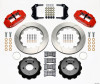 Wilwood Narrow Superlite 6R Front Hat Kit 14.00in Red 84-87 Corvette C4 - 140-11919-R