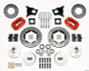 Wilwood Forged Dynalite Front Kit 11.00in Drill-Red AMC 71-76 OE Disc w/o Bendix Brakes - 140-11940-DR