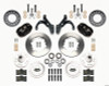 Wilwood Forged Dynalite Front Kit 11.00in 65-68 Chevy Impala -Drum Spindle - 140-12021