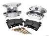 Wilwood D154 Rear Caliper Kit -Polished 1.12 / 1.12in Piston 1.04in Rotor - 140-12101-P