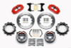 Wilwood Narrow Superlite 4R Rear P-Brk Kit 12.88in Red Strange Eng Floater 3.49in Offset - 140-12435-R
