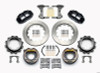 Wilwood Narrow Superlite 4R Rear P-Brk Kit 14.00in Strange Eng Floater 3.49in Offset - 140-12436