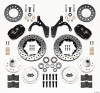 Wilwood Forged Dynalite Front Kit 11.00in Drilled 59-64 Chevy Impala / 63-64 Corvette - 140-12458-D